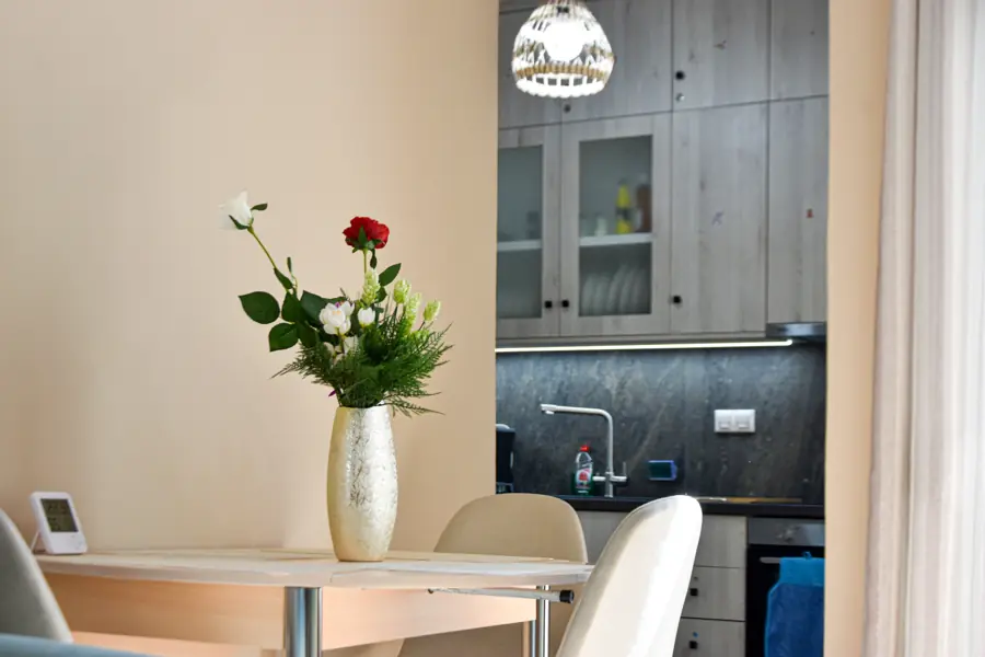 Manolitos Villa Resort and Spa — kitchen and dining